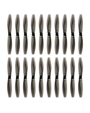 QWinOut 10 Pairs 65mm Propeller 1.5mm Hole 2-Blade Paddle CW CCW Props PC Propellers for Toothpick Frame DIY RC Drone Quadcopter Multicopter