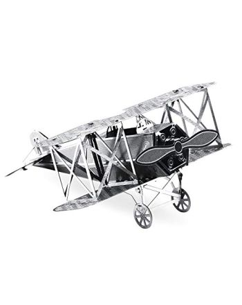 Metal Earth Fascinations Fokker D-VII Airplane 3D Metal Model Kit