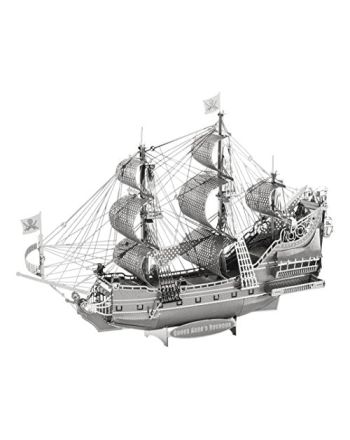 Metal Earth Fascinations ICX009502894Construction Toy, Queen Anne's Revenge 2Metal Board (Ages 14+