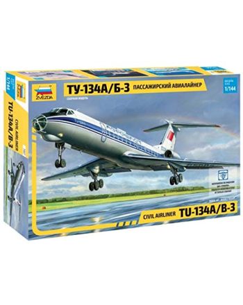 Zvezda 70071: 144Passenger Plane Tupolev Tu 134B '67