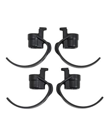 RPM 72112 Dromida Landing Gear, Vista, Ominus and Ominus FPV, Set of 4, Black